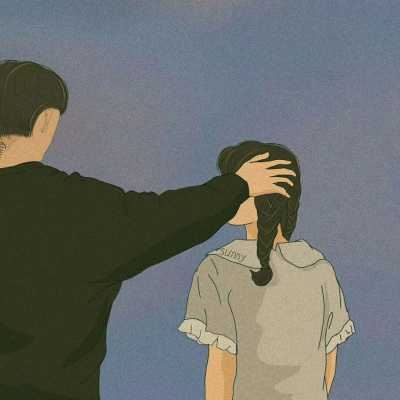 宠溺情头图片动漫_超宠溺情侣头像动漫