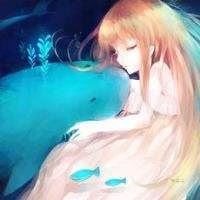 气质手绘插画头像女生背影-气质手绘插画头像女生组图