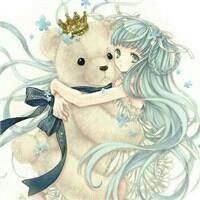 气质手绘插画头像女生背影-气质手绘插画头像女生组图