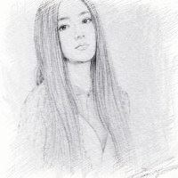 素描气质美女头像图片_素描气质美女头像视频