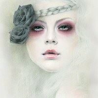 素描气质美女头像图片_素描气质美女头像视频