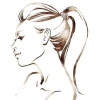 外国油画头像女生唯美图片|欧美绘画人物头像