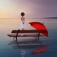 外国油画头像女生唯美图片|欧美绘画人物头像