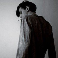 抽烟欧美男生头像 个性头像男黑白抽烟