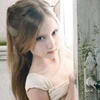 撅嘴小女孩头像超萌高清_欧美可爱小女孩头像图片