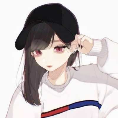 高清唯美图片插画头像女生-个性插画女生头像