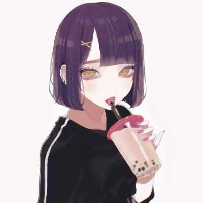 高清唯美图片插画头像女生-个性插画女生头像
