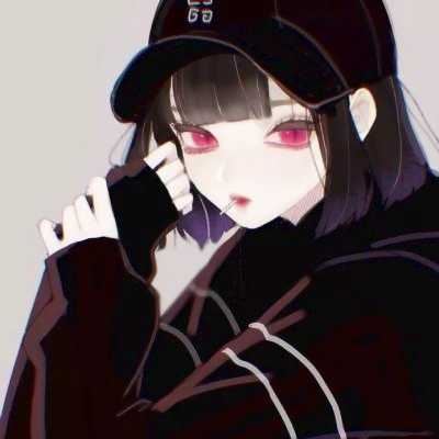 高清唯美图片插画头像女生-个性插画女生头像