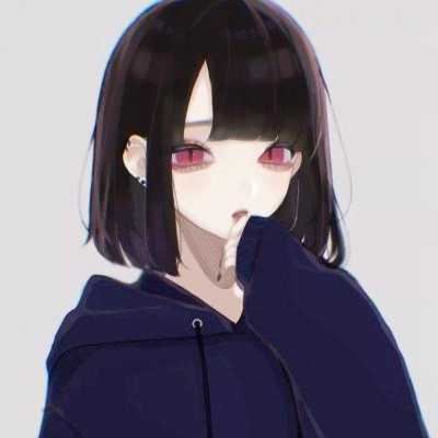 高清唯美图片插画头像女生-个性插画女生头像