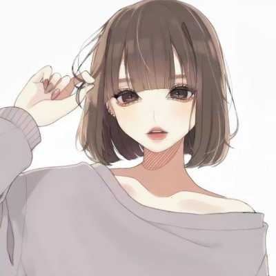 高清唯美图片插画头像女生-个性插画女生头像