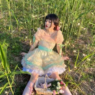 穿着公主裙的女孩头像 女孩公主头像