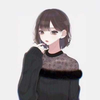 高清唯美图片插画头像女生-个性插画女生头像