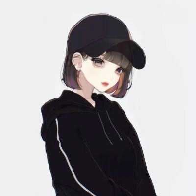 高清唯美图片插画头像女生-个性插画女生头像