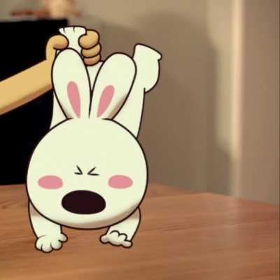 功夫兔与菜包狗壁纸 功夫兔与菜包狗主人图片