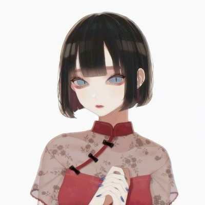 高清唯美图片插画头像女生-个性插画女生头像