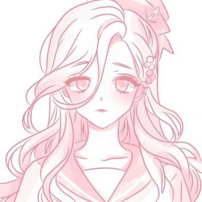 好看的头像图片动漫女生二次元粉色系（可爱粉色二次元头像唯美）