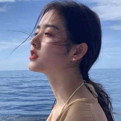 唯美女生头像蓝色系_超仙气的蓝色系意境女生头像