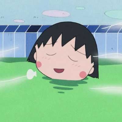 樱桃小丸子的头像超萌 樱桃小丸子萌萌哒头像