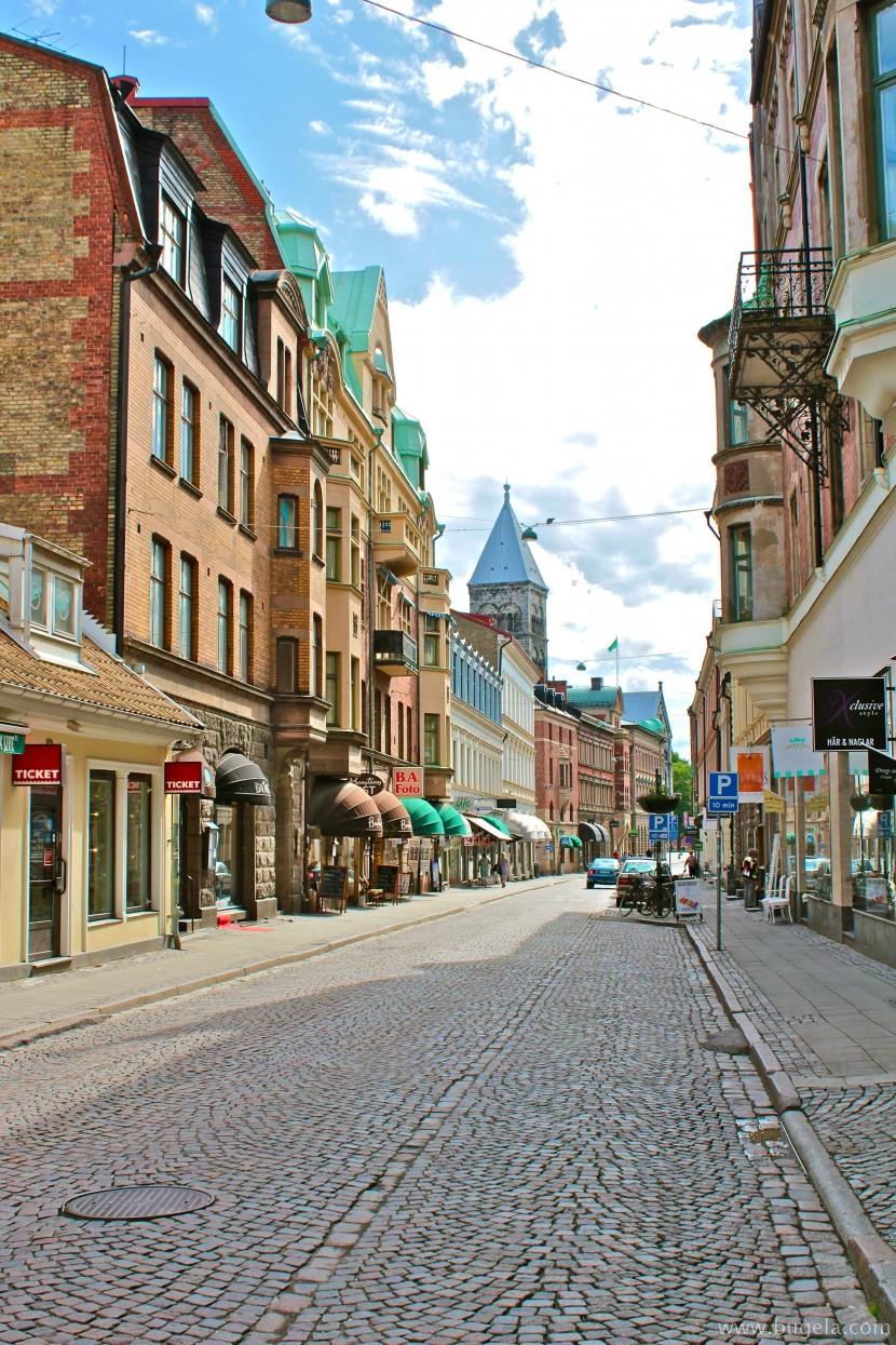 唯美幽静小巷的石板路图片大全