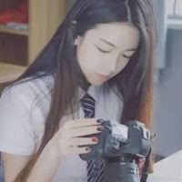 女孩穿校服图片头像|学生头像卡通穿校服女生可爱