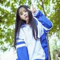 女孩穿校服图片头像|学生头像卡通穿校服女生可爱