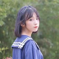 女孩穿校服图片头像|学生头像卡通穿校服女生可爱