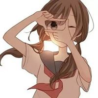 日系原宿风动漫女生头像_日本原宿风动漫头像