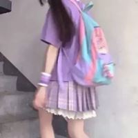 仙气紫色森系女生头像 森女系头像小清新