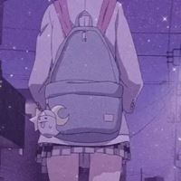 仙气紫色森系女生头像 森女系头像小清新