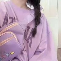 仙气紫色森系女生头像 森女系头像小清新