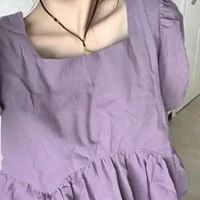 仙气紫色森系女生头像 森女系头像小清新