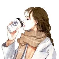 高清手绘头像女生简约文艺 简约头像女生手绘可爱图片大全
