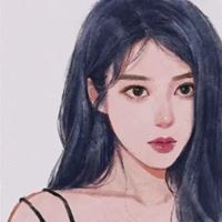 高清手绘头像女生简约文艺 简约头像女生手绘可爱图片大全
