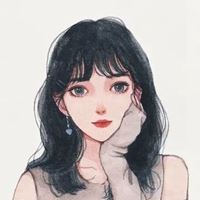高清手绘头像女生简约文艺 简约头像女生手绘可爱图片大全