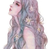 高清手绘头像女生简约文艺 简约头像女生手绘可爱图片大全