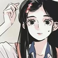 日系原宿风动漫女生头像 复古风手绘头像女