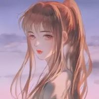 日系原宿风动漫女生头像 复古风手绘头像女