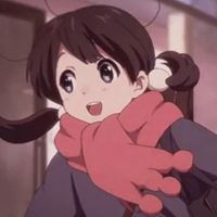 日系原宿风动漫女生头像 复古风手绘头像女