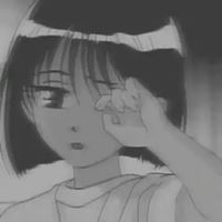 日系原宿风动漫女生头像 复古风手绘头像女