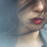 魅惑头像女冷艳红唇自信_冷艳魅惑头像女生头像