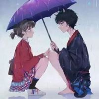 女孩雨中撑伞的唯美图片_雨伞女孩图片