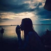 女生落日余晖背景图（落日余晖图片女孩）
