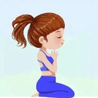 瑜伽女孩卡通头像_瑜伽动漫头像图片大全小女孩
