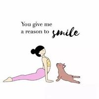 瑜伽女孩卡通头像_瑜伽动漫头像图片大全小女孩