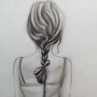 可爱素描图片萌女孩头像 头像可爱萌小女孩绘画