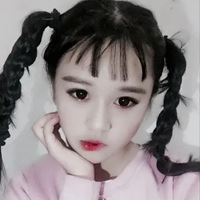 辫子女孩头像背影 辫子女孩头像卡通图片