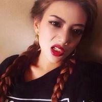 辫子女孩头像背影 辫子女孩头像卡通图片