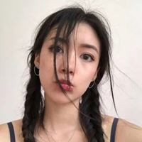 辫子女孩头像背影 辫子女孩头像卡通图片