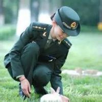 中国女兵头像图片-八一女兵图片帅气头像