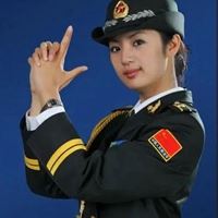 中国女兵头像图片-八一女兵图片帅气头像